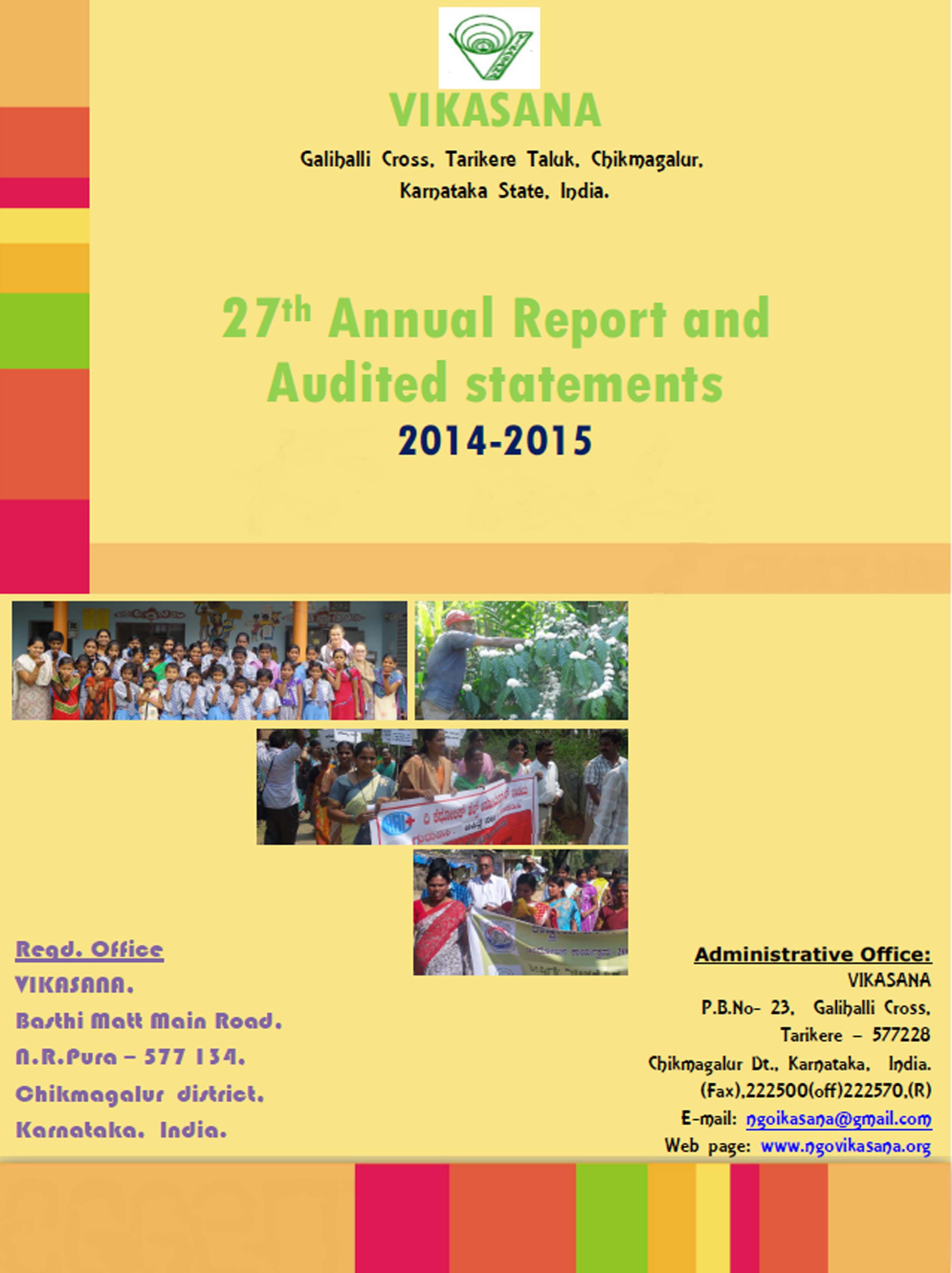 27th Annual Report